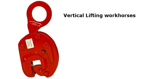 vertical lifting clamp